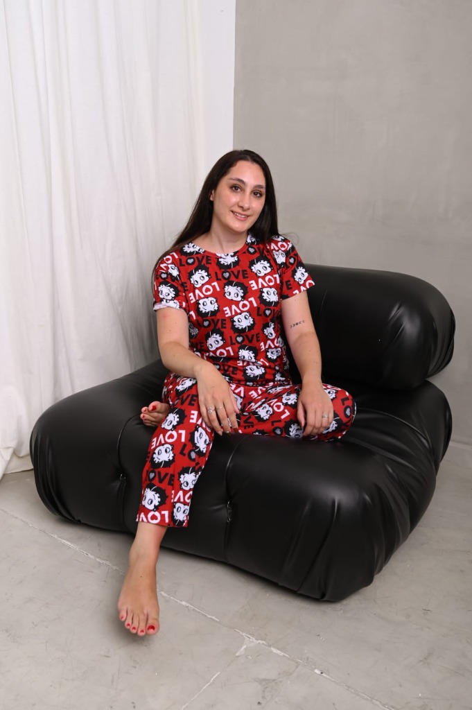 Camisolín Pijama lycra y modal diseño exclusivo - CileDreams Mujer
